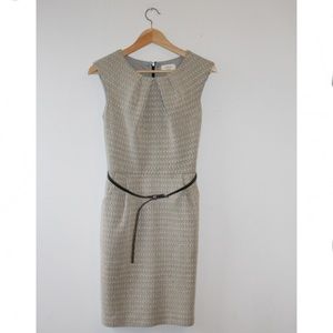 Mystic B&W Sleeveless Party Dress